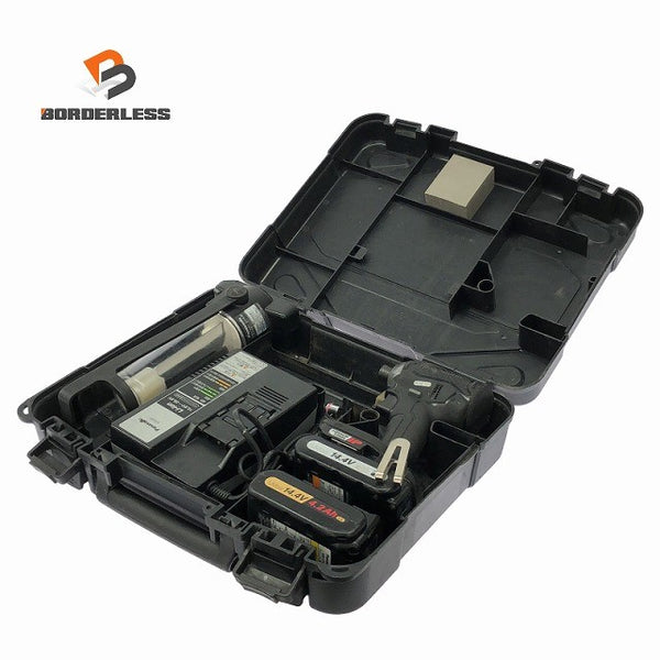 ☆中古品☆ Panasonic パナソニック 14.4V/18V 充電インパクトドライバー EZ76A1 本体+バッテリー2個(3.0/4.2Ah)充電器+パーツ+ケース128643 - 1