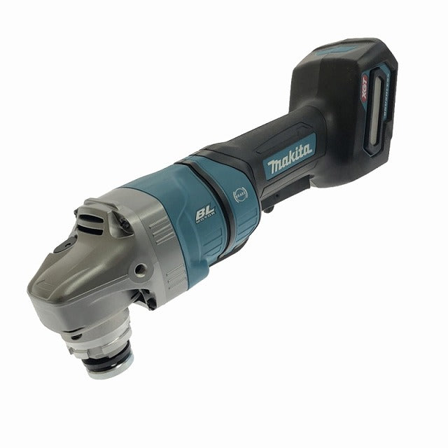 ☆未使用品☆ makita マキタ 40Vmax 100mm 充電式ディスクグラインダー GA052GZ 青/ブルー 本体+パーツ 研削 研磨