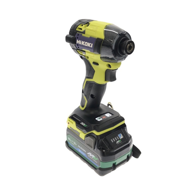 ☆未使用品☆HiKOKI ハイコーキ 36V コードレスインパクトドライバ WH36DD(2XHYSZ) 黄 バッテリ2個(36V2.5Ah) 充電器 ケース付124716 - 5