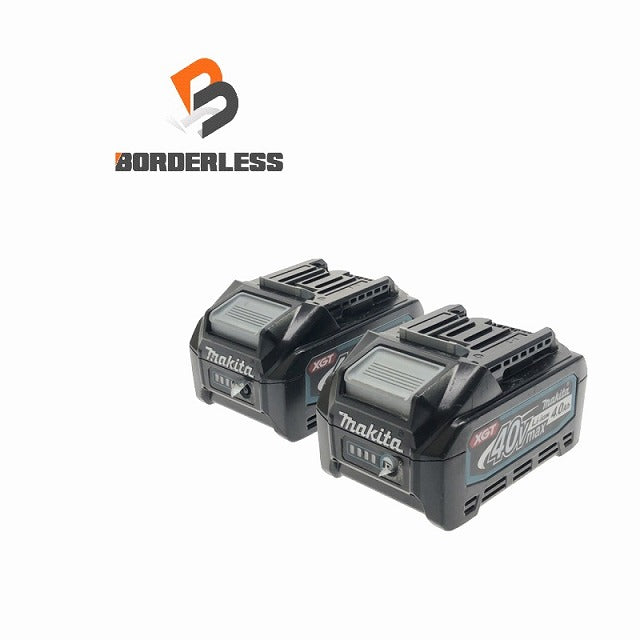 BL4040 40V max 4.0Ah 2個セット マキタバッテリー（☆中古2個