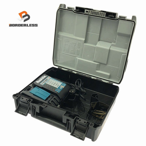 ☆中古美品☆makita マキタ 14.4V/18V 純正 急速充電器 DC18RF ケース付 リチウムイオンバッテリー用 リチウムイオン電池用137202 - 1