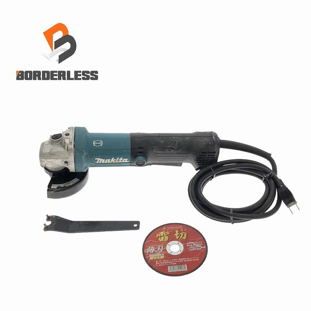 ☆中古品☆makita マキタ 100V 100mm ディスクグラインダ GA4060 研磨機 研削 切削 製造年月日 23年7月 |  誰もが安心できる工具専門のリユース工具販売専門店Borderless