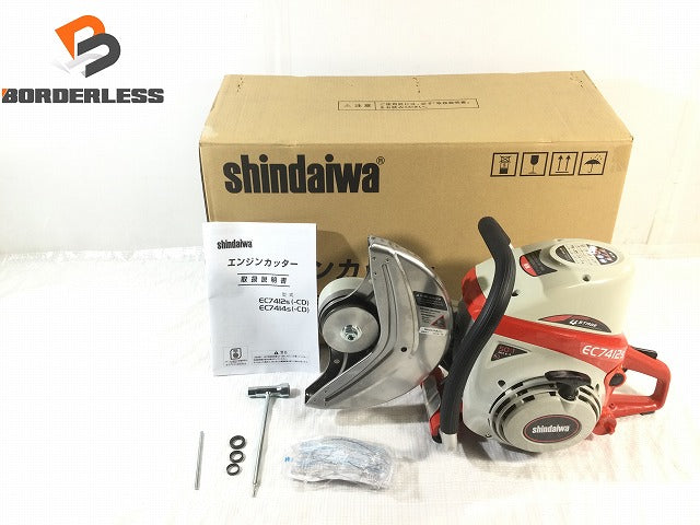 ☆未使用品☆SHINDAIWA 新ダイワ 320mm エンジンカッター EC7412S エンジン式 ダイヤモンドカッター やまびこ |  誰もが安心できる工具専門のリユース工具販売専門店Borderless