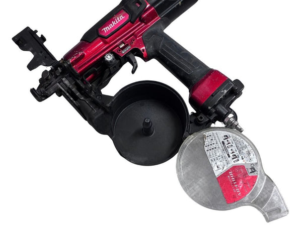 ☆中古品☆makita マキタ 41mm 高圧エアビス打ち機 AR411HR 鋼製下地 木下地 25～41mm エアダスタ137256 - 8