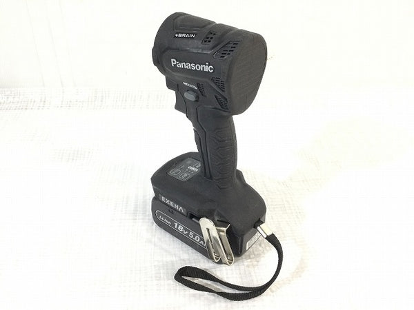 ☆中古品☆ Panasonic パナソニック 18V 充電インパクトドライバー EZ1PD1J18A1B バッテリー2個(18V5.0Ah)付き 充電器(EZ0L81)付き - 7