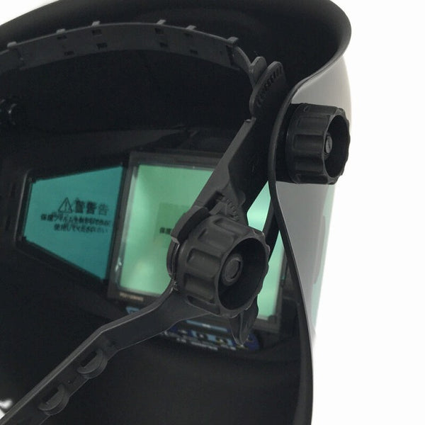 ☆未使用品☆ SUZUKIDスズキッド 自動遮光溶接面 アイボーグ180°デジタル EB-300PWDH ヘルメット取付アダプター付き - 7