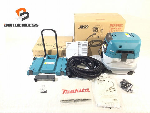 ☆未使用セット品☆makita マキタ 8L 集じん機 VC0840 無線連動型 ワイヤレスユニット内蔵 マックパックアダプタ A-65115