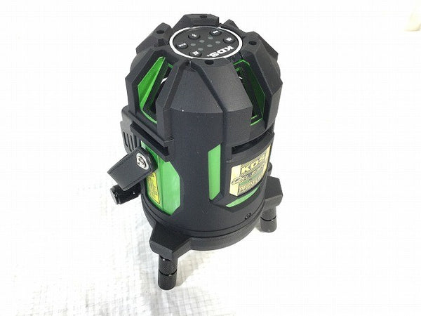 ☆未使用品☆ムラテックKDS 電子整準高輝度レーザー墨出器 DSL-93RG 受光器 バッテリ2個 ケース付 リアルグリーンレーザー墨出し器119060 - 4