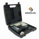 ☆未使用品☆ TOMOSADA 友定建機 4.8V コードレスバイブレーション IH-2S バッテリー1個+充電器+パーツ+ケース 116183 - 2