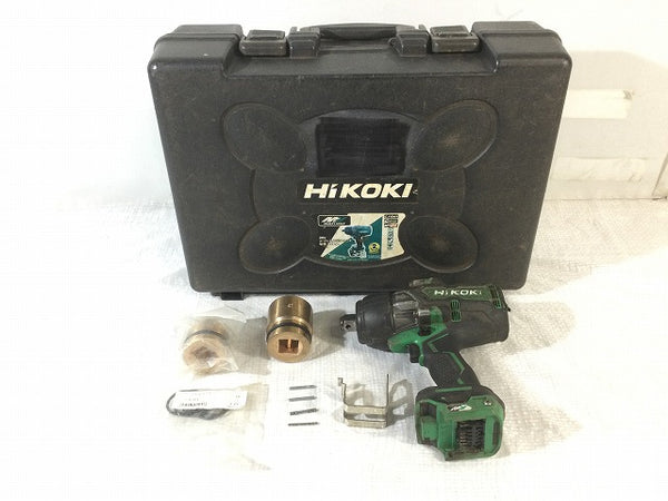 ☆中古品☆ HiKOKI ハイコーキ 36V コードレスインパクトレンチ WR36DA 本体のみ ソケット2個 ケース付き - 4