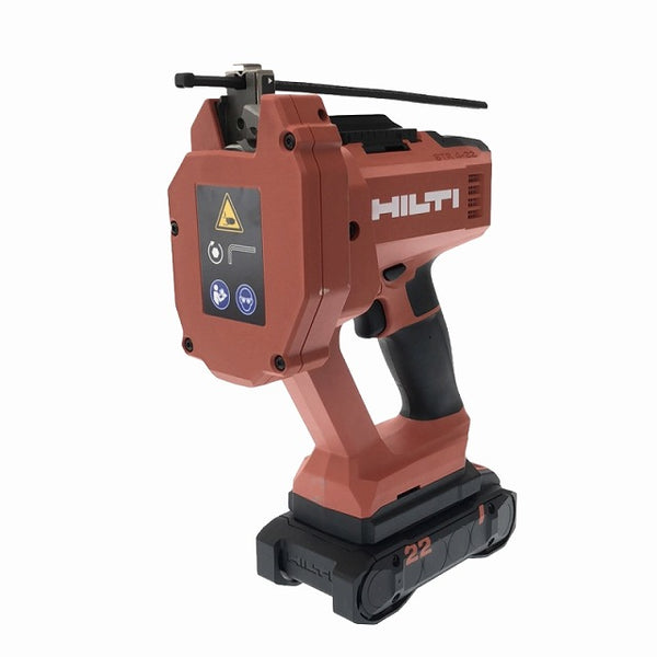 ☆未使用品☆ HILTI ヒルティ 充電式寸切ボルトカッター STR4-22 NURON 本体+バッテリー2個+充電器+パーツ+ケース 全ネジカッタ - 3