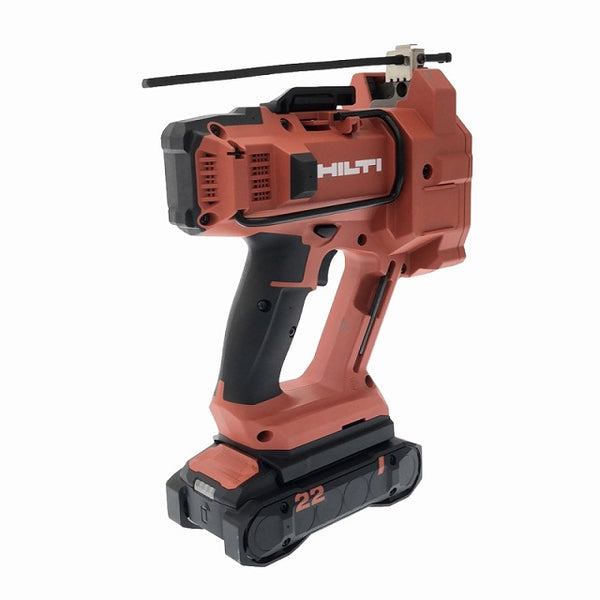 ☆未使用品☆ HILTI ヒルティ 充電式寸切ボルトカッター STR4-22 NURON 本体+バッテリー2個+充電器+パーツ+ケース 全ネジカッタ - 6