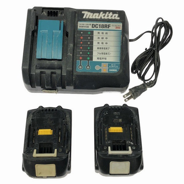 ☆中古品☆ makita マキタ 18V 充電式インパクトドライバ TD173D 本体+バッテリー2個(4.0Ah/6.0Ah)充電器+ケース134751 - 9