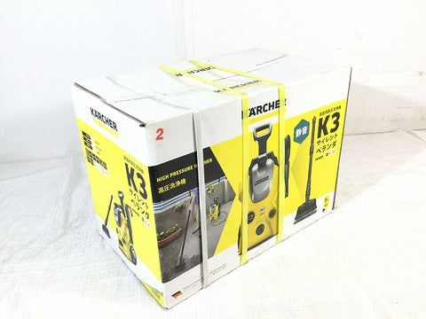KARCHER K 3 サイレント ベランダ 60HZ YELLOW（新品】【新品未使用 