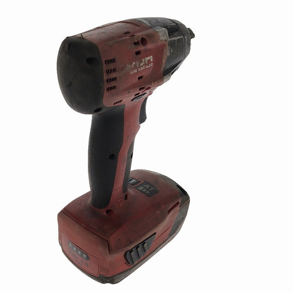 ☆中古品☆HILTI ヒルティ 21.6V 充電式インパクトレンチ SIW6AT-A22 バッテリ1個(21.6V3.0Ah) 充電器 ケース付 コードレス - 6