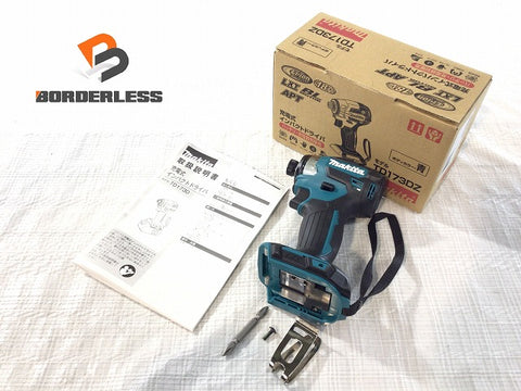 ☆未使用品☆ makita マキタ 18V 充電式インパクトドライバ TD173DZ 青/ブルー 本体のみ 電動工具 大工道具