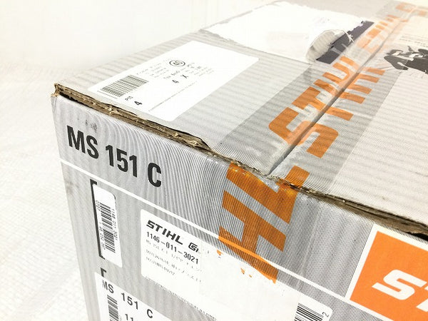 ☆未使用品☆ STIHL スチールチェンソー MS151C 1146-011-3021 1/4 ピコマイクロ3 排気量 23.6cm? ガイドバー 25cm 切断 伐採 剪定 - 10