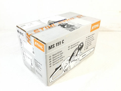 ☆未使用品☆ STIHL スチールチェンソー MS151C 1146-011-3021 1/4 ピコマイクロ3 排気量 23.6cm? ガイドバー 25cm 切断 伐採 剪定 - 0