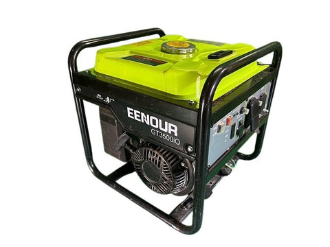 ☆中古品☆EENOUR インバーター発電機 GT3500iO 定格出力2.8kVA 2024年製 ガソリン発電機 防災 キャンプ - 0