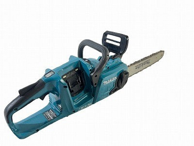 ☆中古品☆makita マキタ 18V 350mm 充電式チェンソー MUC353D 青 本体のみ コードレス バッテリー式 チェーンソー 造園 - 4
