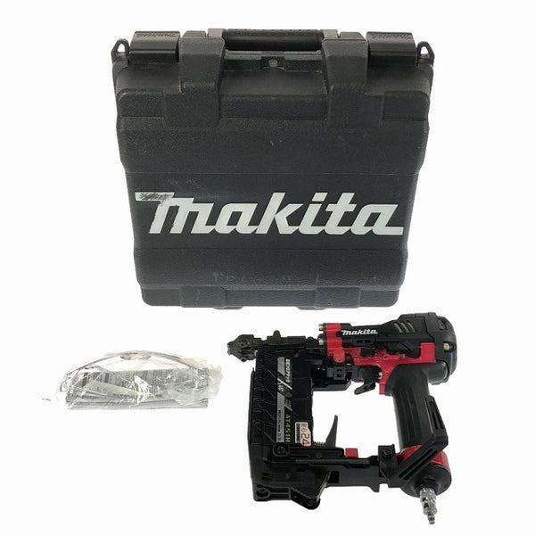 ☆中古品☆makita マキタ 高圧 フロアタッカー AT451H ケース付 ステープル幅4mm 長さ25〜50mm エアタッカー エアータッカー - 4