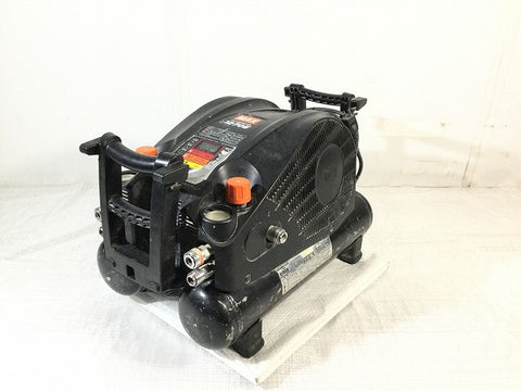 ☆中古品☆MAX マックス 高圧 エアコンプレッサー AK-HH1270E 黒/ブラック 高圧4口 - 0