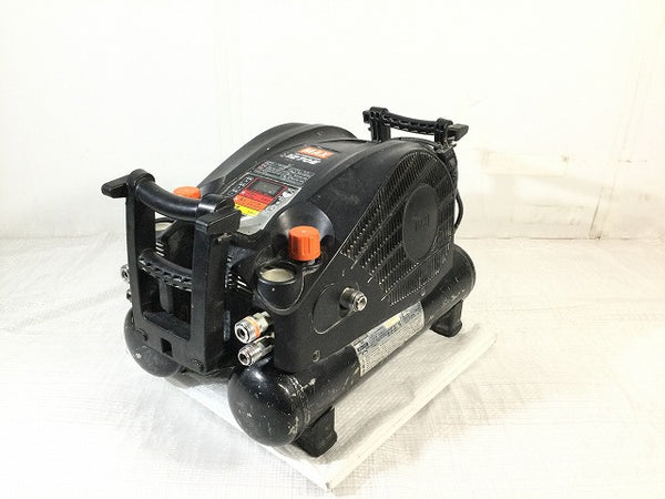 ☆中古品☆MAX マックス 高圧 エアコンプレッサー AK-HH1270E 黒/ブラック 高圧4口 - 2