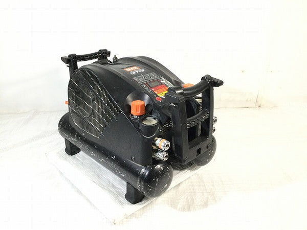 ☆中古品☆MAX マックス 高圧 エアコンプレッサー AK-HH1270E 黒/ブラック 高圧4口 - 4