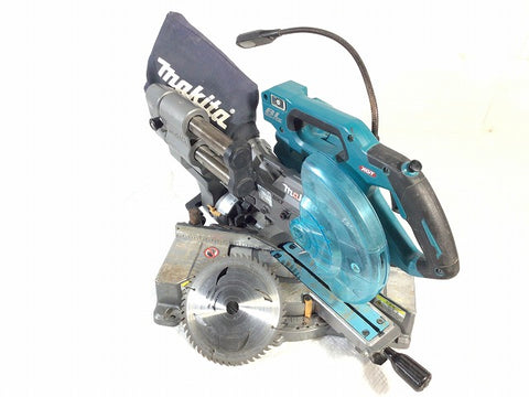 ☆中古品☆makita マキタ 40Vmax 165mm 充電式スライドマルノコ LS001G 本体のみ コードレス スライド丸のこ - 0