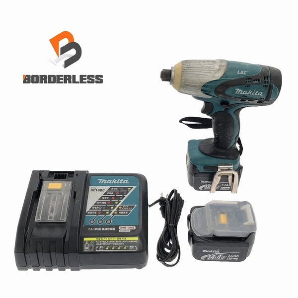 ☆中古品☆makita マキタ 14.4V 充電式ソフトインパクトドライバー 