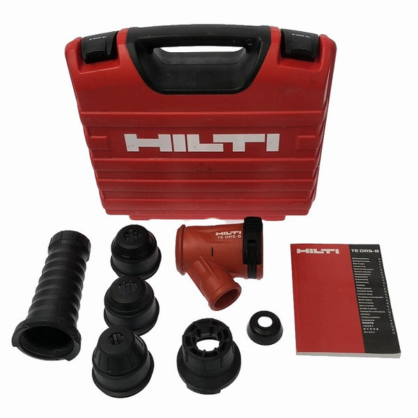 ☆中古品☆ HILTI ヒルティ 集じんシステム TEDRS-B 集じんモジュール 工具 説明書+ケース コンクリート用 ハツリ用 - 4