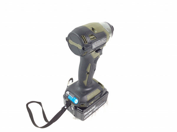 ☆未使用品 ケース不良☆makita マキタ 18V 充電式インパクトドライバ TD173DRGXO オリーブ バッテリー2個(18V 6.0Ah)充電器135483 - 5