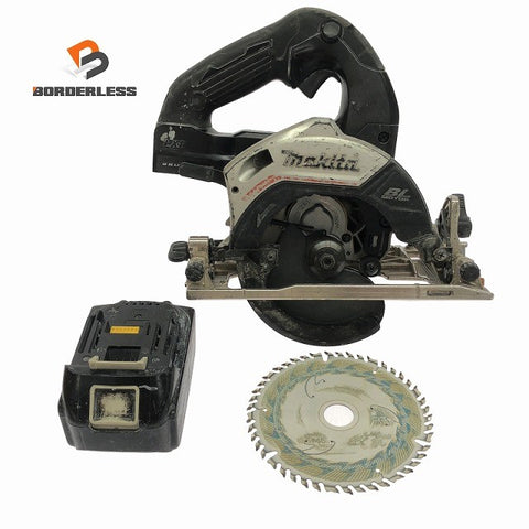 ☆中古品☆makita マキタ 18V 125mm 充電式マルノコ HS474D オマケ付♪ コードレス 丸ノコ 丸のこ 丸鋸 木工用 切断機137757