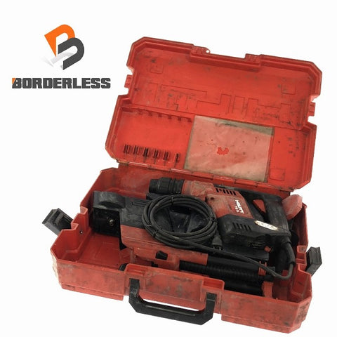 ☆中古品☆HILTI ヒルティ 100V ハンマードリル TE5 集じんシステム(TE5-DRS) ケース付 コード式 ハンマドリル 穴あけ 穿孔