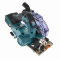 ☆極美品☆makita マキタ 40Vmax 125mm 充電式防じんマルノコ KS004GRDX バッテリー2個(40Vmax 2.5Ah) 充電器 ケース付き - 7