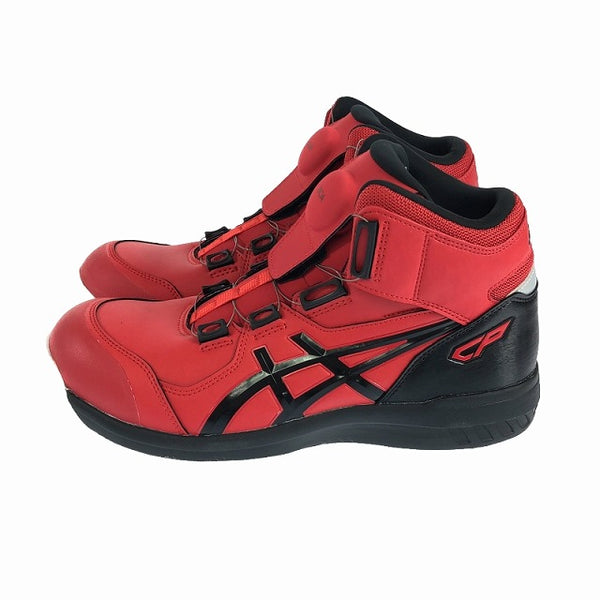 ☆未使用品☆ ASICS アシックス ウィンジョブ CP304 BOA CLASSIC RED/BLACK 1271A030-600 サイズ26.0cm/26cm 安全靴 作業靴 - 5