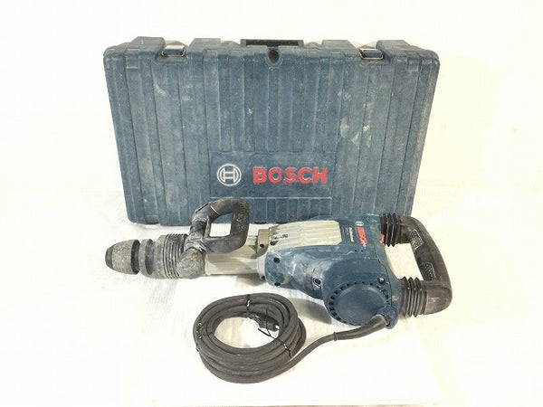 ☆中古品☆BOSCH ボッシュ 100V 斫つりハンマー GSH11VC ケース付 SDSマックス 電動ハンマー コンクリートブレーカー ハツリ機 - 4