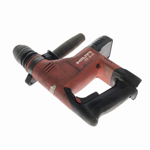 ☆中古品☆HILTI ヒルティ 36V 充電式ロータリーハンマドリル TE6-A 充電器付き 穴あけ 破砕 ハンマードリル - 7