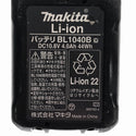 ☆中古品☆makita マキタ 10.8V 4.0Ah 純正 リチウムイオンバッテリー BL1040B 残量表示付 リチウムイオン電池 蓄電池 充電池 - 10