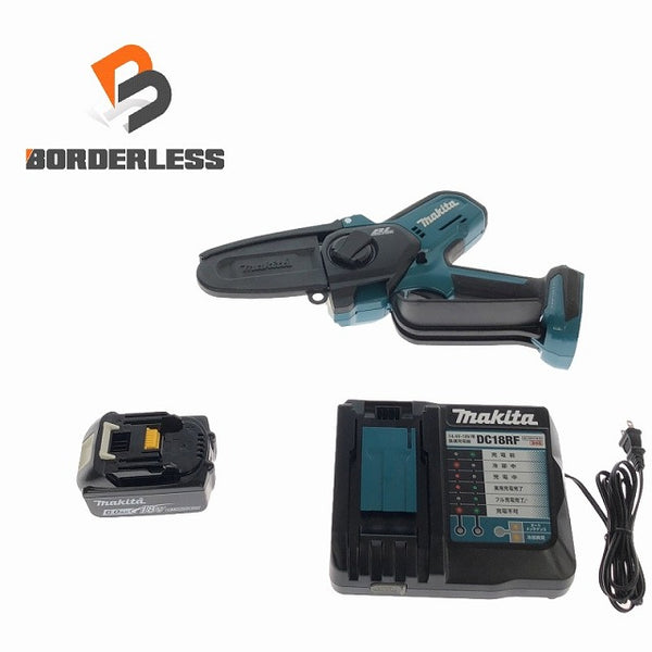 ☆美品☆makita マキタ 18V 100mm充電式ハンディソー MUC101D バッテリー(18V 6.0Ah) 充電器付き 切断 木工 - 1