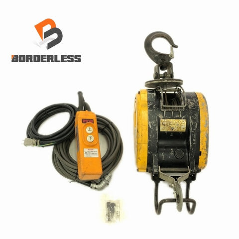 ☆中古品☆RYOBI リョービ ウインチ WI-125 荷揚げ 最大巻上荷重 130kg 揚程 20m