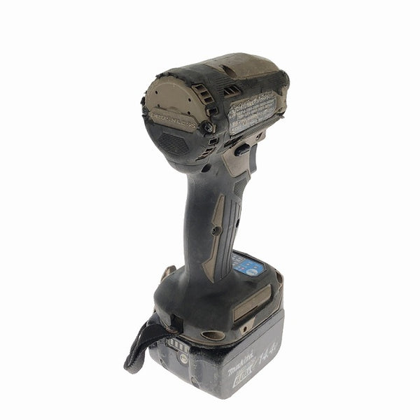 ☆中古品☆makita マキタ 18V 充電式インパクトドライバ TD161D オーセンティックブラウン/茶 バッテリー 1個(14V6.0Ah) 充電器付 - 3