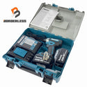 ☆未使用品☆ makita マキタ 18V 充電式インパクトドライバ TD157DRGX 青/ブルー バッテリ2個(18V 6.0Ah) 充電器 ケース付 - 1