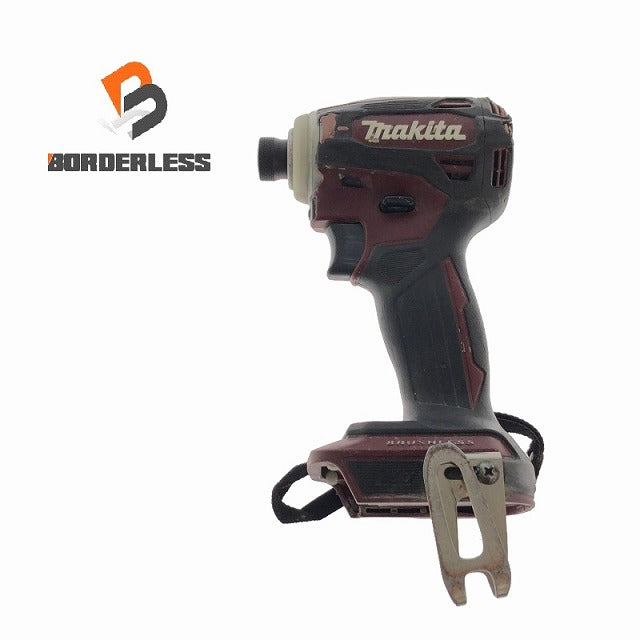 ☆中古品☆makita マキタ 18V 充電式インパクトドライバ TD172DZ オーセンティックレッド/赤 本体のみ 電動工具 締め付け |  誰もが安心できる工具専門のリユース工具販売専門店Borderless