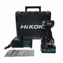 ☆未使用☆HiKOKI ハイコーキ 36V コードレスインパクトドライバー WH36DD(2XHBSZ) 黒 バッテリ2個(36V2.5Ah) 充電器 ケース - 4