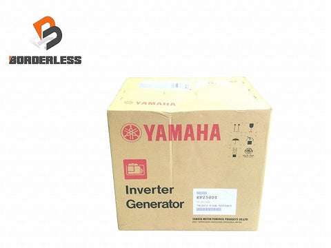 ☆未使用品☆ YAMAHA ヤマハ 2500W インバータ発電機 EF2500i オープン型 イベント 建設作業 アウトドア 防災 災害 非常電源 地震