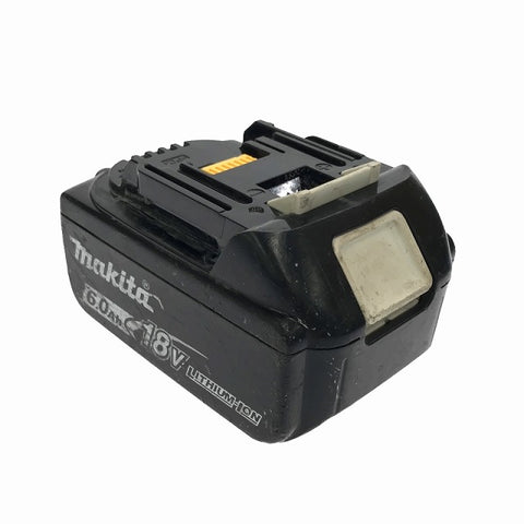 ☆中古品☆ makita マキタ 18V 6.0Ah 純正 リチウムイオンバッテリー BL1860B リチウムイオン電池 急速充電対応 残量確認 - 0