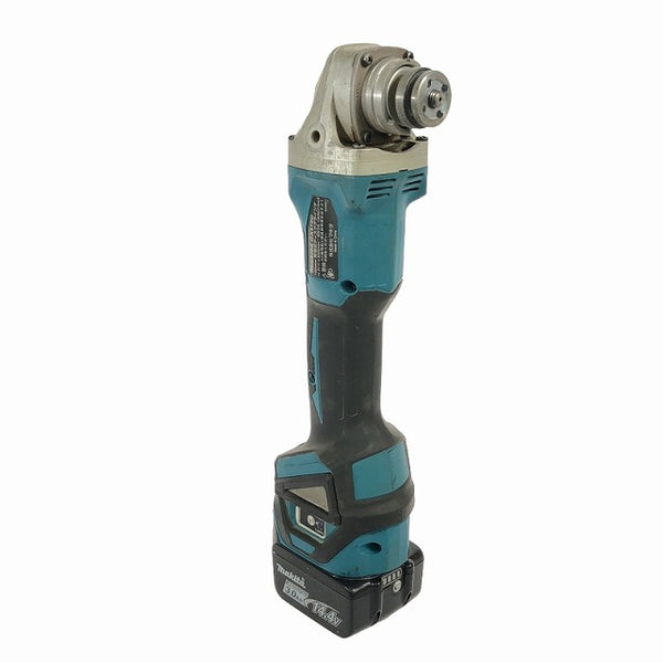 ☆中古品☆ makita マキタ 14.4V 100mm 充電式ディスクグラインダー GA410D バッテリ1個(14.4V 3.0Ah)付 製造年月日2018年3月 - 4