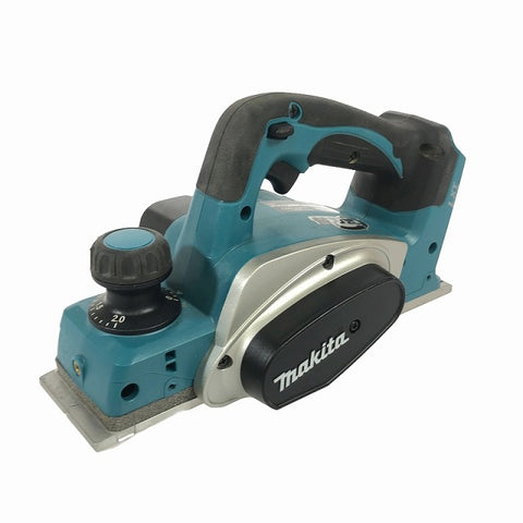 ☆比較的綺麗☆ makita マキタ 82mm 18V 充電式カンナ KP180D バッテリ1個(18V 6.0Ah)付 製造年月日2019年3月 - 0