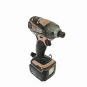 ☆中古品☆makita マキタ 14.4V 充電式インパクトドライバ TD133D バッテリー2個(14.4V 3.0Ah) 充電器付き 電動工具 締め付け - 5